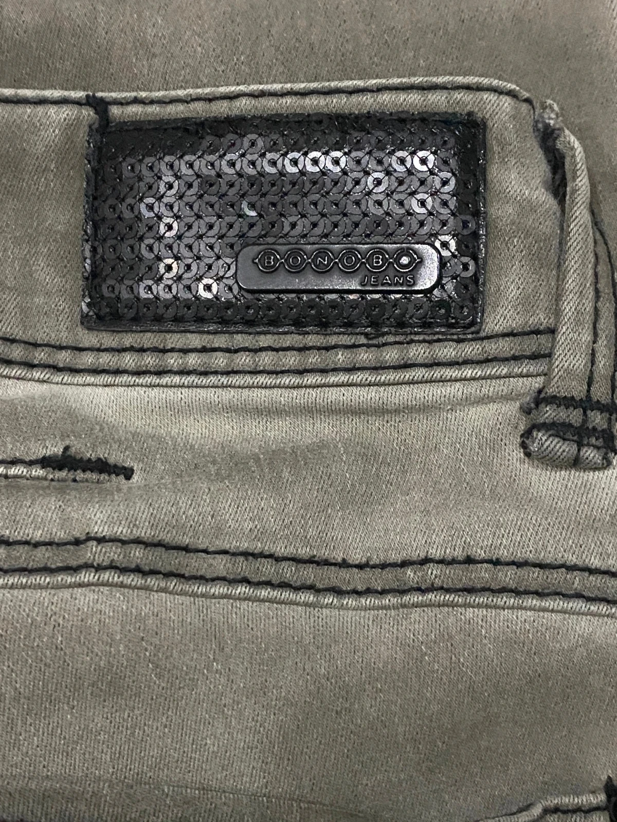 Pantalón de mezclilla gris slim skinny para mujer Bonobo Jeans Talla XS/S 👖 – photo 7